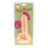 S-Line - dildo de dedo médio - cor natural