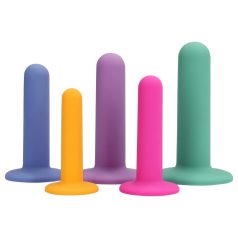 Loveline - conjunto de dildos trainer - 5 peças colorido