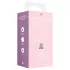 Loveline - vibrador de dedo com textura - silicone rosa