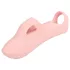 Loveline - vibrador de dedo com textura - silicone rosa