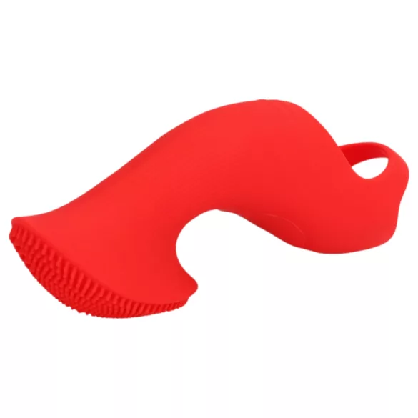 Loveline - vibrador de dedo estimulador - silicone vermelho