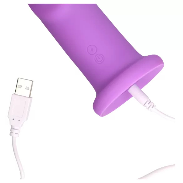 Loveline - vibrador rotativo recarregável - silicone rosa