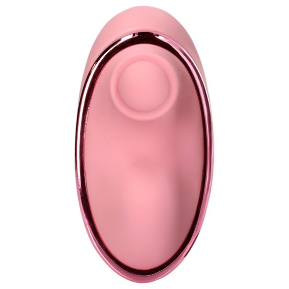 Loveline Tapping Heart - vibrador estimulador de clitóris recarregável - rosa