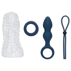   Loveline (S)explore - kit sexo masculino - conjunto brinquedos azuis