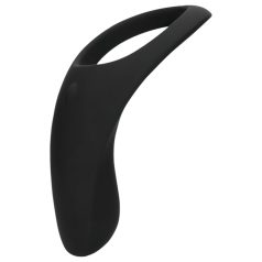   Loveline - anel peniano e escrotal vibratório recarregável - silicone preto
