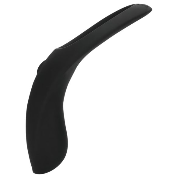 Loveline - anel peniano e escrotal vibratório recarregável - silicone preto