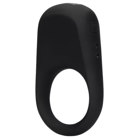 Loveline - anel peniano vibratório recarregável - silicone preto
