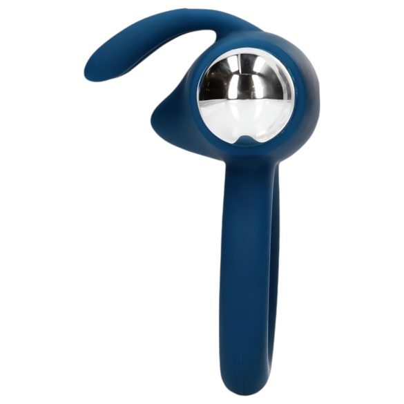 Loveline - anel peniano vibratório coelho - silicone azul
