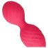 Loveline - bola vaginal vibratória texturizada - silicone rosa