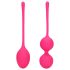 Loveline - bolas kegel com peso - kit 2 peças - rosa