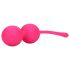 Loveline - bolas kegel com peso - kit 2 peças - rosa