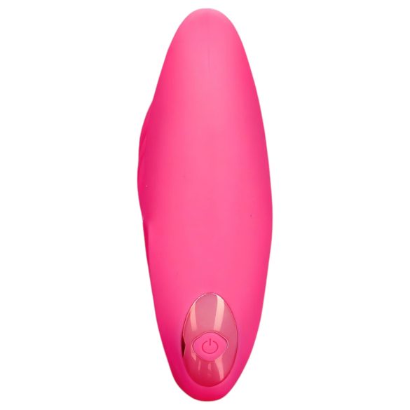 Loveline - vibrador casal recarregável com controle sem fio - silicone rosa