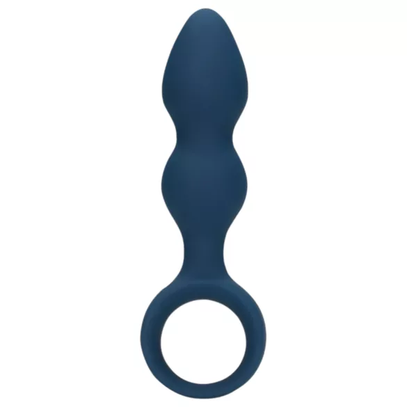 Loveline - plug anal com alça - pequeno - azul