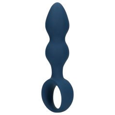 Loveline - dildo anal com anel - tamanho médio - azul