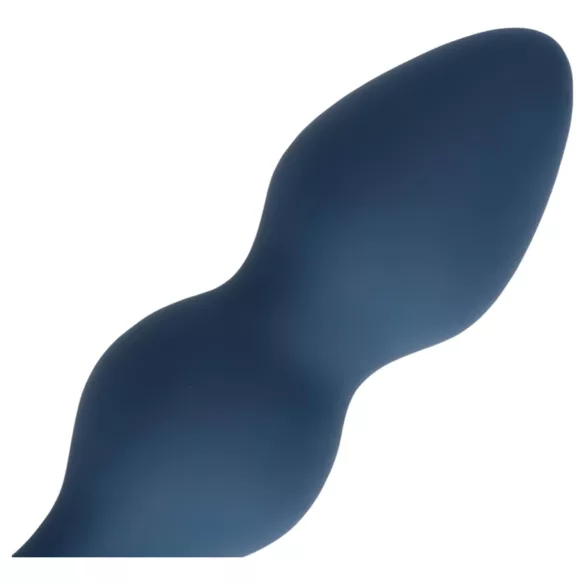Loveline - dildo anal com anel - tamanho médio - azul