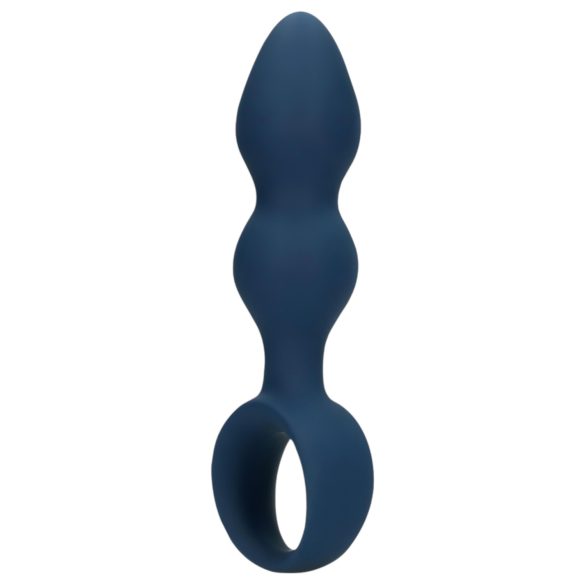 Loveline - plug anal com anel - grande - azul