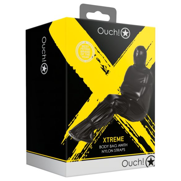 Ouch! - saco corporal fetiche - restrição total - preto
