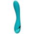 Loveline - vibrador ponto G recarregável - silicone turquesa