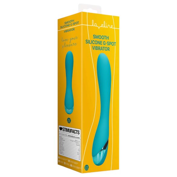 Loveline - vibrador ponto G recarregável - silicone turquesa