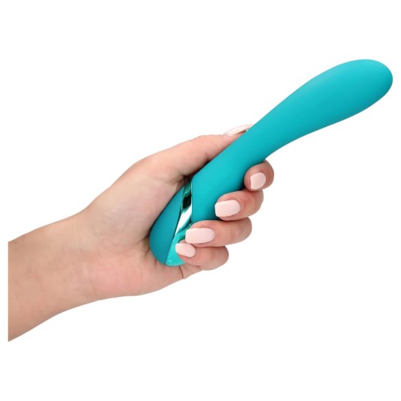 Loveline - vibrador ponto G recarregável - silicone turquesa