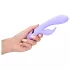 Loveline - vibrador clitoriano recarregável com orelhas de coelho - lilás