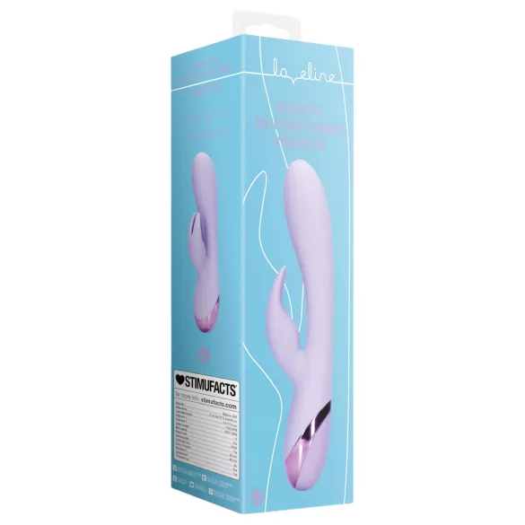 Loveline - vibrador clitoriano recarregável com orelhas de coelho - lilás