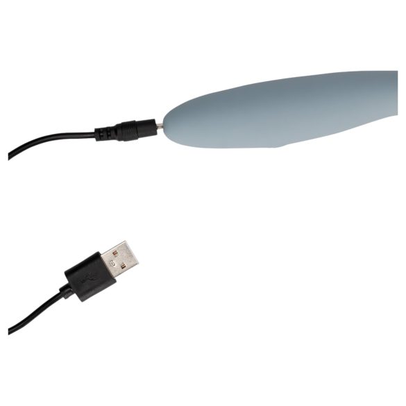 Loveline - vibrador ponto G recarregável - silicone cinza