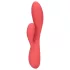 Loveline - vibrador recarregável, resistente à água, com estimulador de clitóris (rosa)