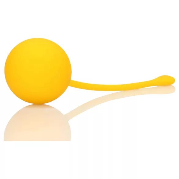 Loveline - bolas tailandesas de silicone - kit 2 peças - amarelo