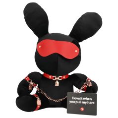   Bondage Rabbit - Fantasia BDSM coelho - acessório fetiche - preto
