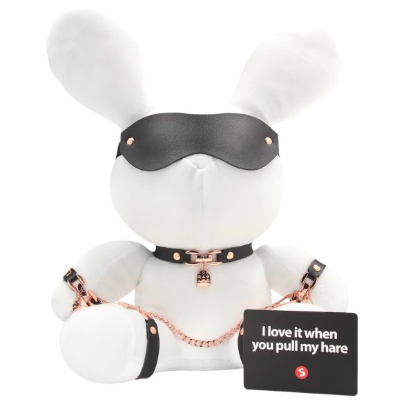 Bondage Rabbit - plug anal coelho BDSM - branco