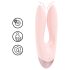 Loveline Amour - vibrador duplo para ponto G e clitóris - silicone rosa