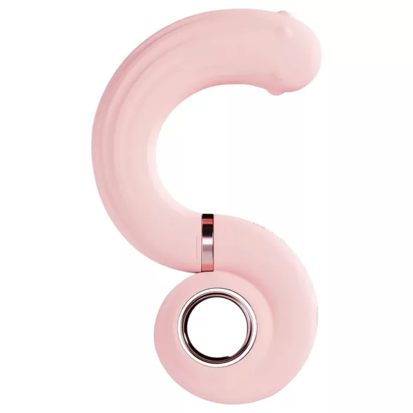 Loveline Perles - vibrador ponto G com pérolas - silicone rosa