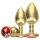 Ouch! - plug anal kit - ouro