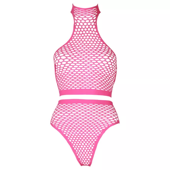 Ouch! - conjunto lingerie fosforescente - rosa