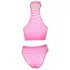 Ouch! - conjunto lingerie fosforescente - rosa