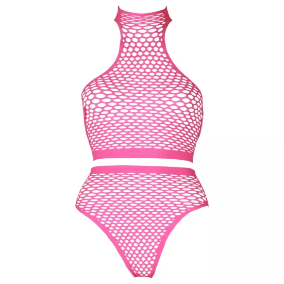 Ouch! - conjunto lingerie fosforescente - rosa