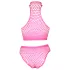 Ouch! - conjunto lingerie fosforescente - rosa