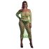 Ouch! - conjunto saia e top fosforescente - neon verde