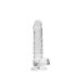 RealRock - dildo realístico transparente - 17cm