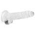 RealRock - dildo realístico transparente - 17cm