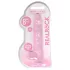 RealRock - dildo realístico transparente - rosa 19cm