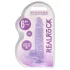 RealRock - dildo realístico transparente - roxo - 15cm