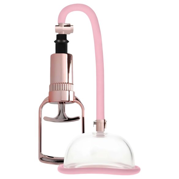 Pumped - bomba manual vagina - silicone rosa