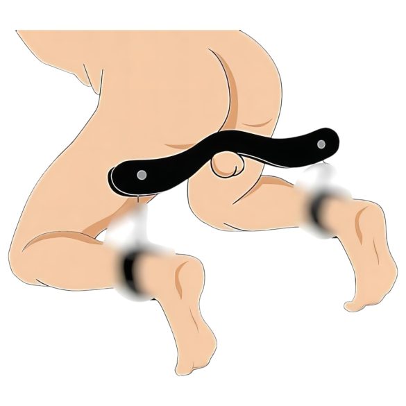 Fa - gaiola peniana de madeira - preta