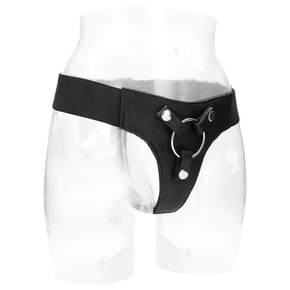 RealRock - cinta ajustável para strap-on - elástico preto