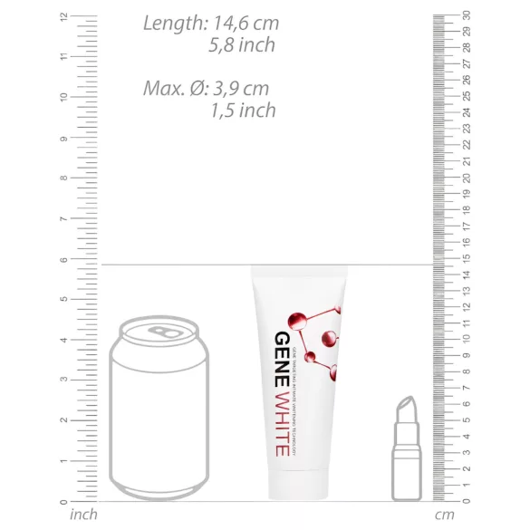 Pharmquests Gene White - creme clareador de pele (100 ml)