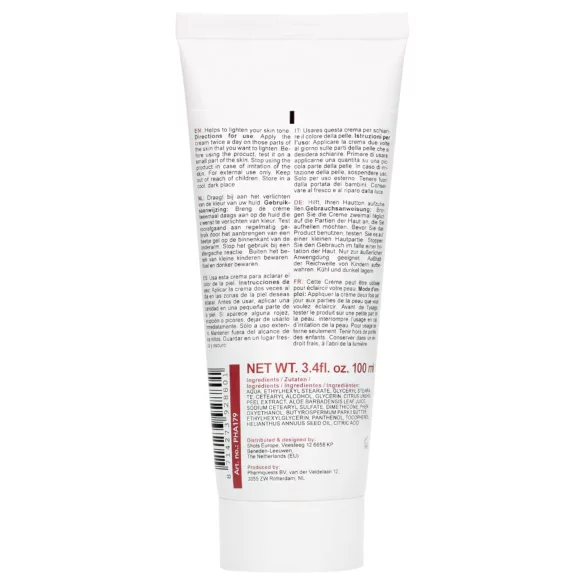 Pharmquests Gene White - creme clareador de pele (100 ml)