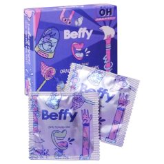 Beffy - lenço oral ultra fino - pacote com 2 unidades