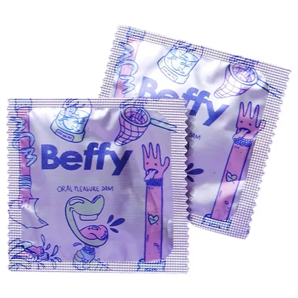 Beffy - lenço oral ultra fino - pacote com 2 unidades